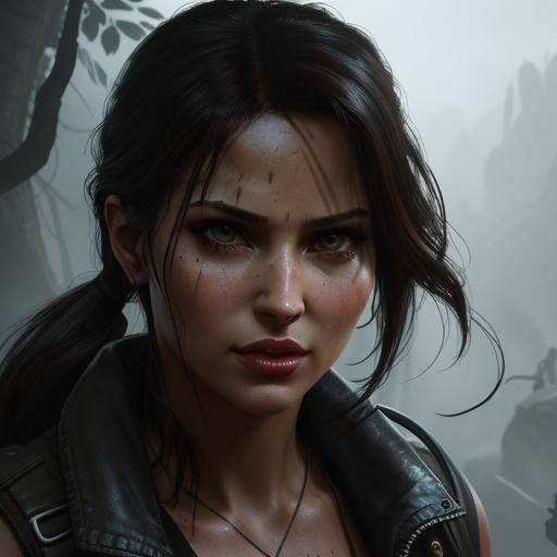 Lara Croft Artwork.