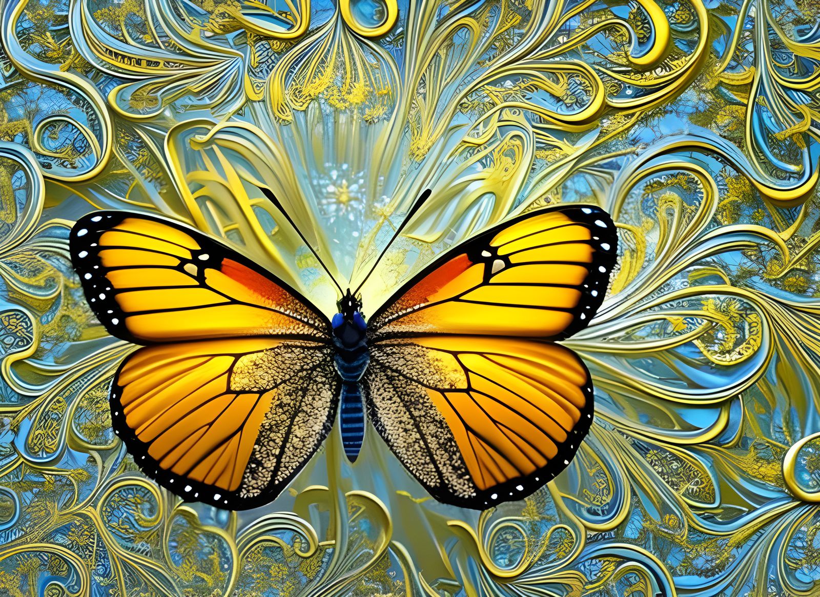 Ornate Butterfly