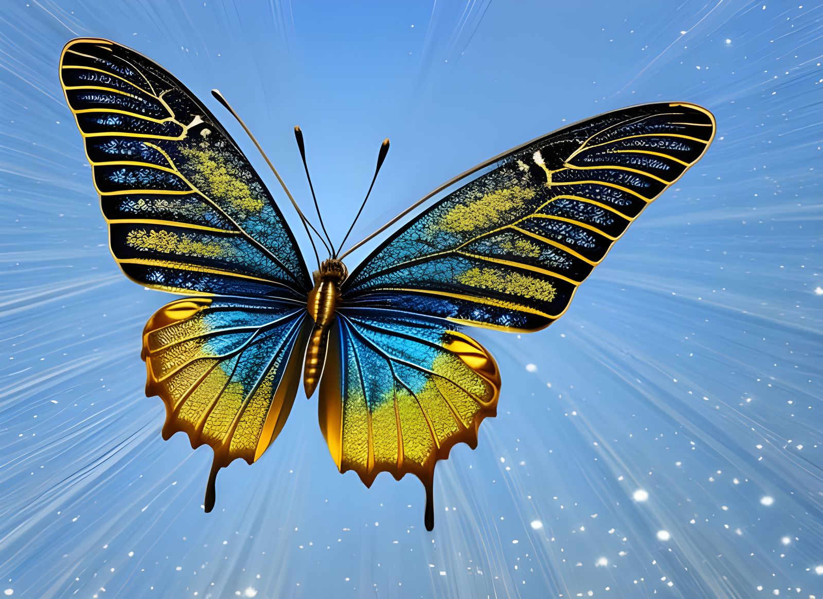 Sparkling Butterfly 🦋✨