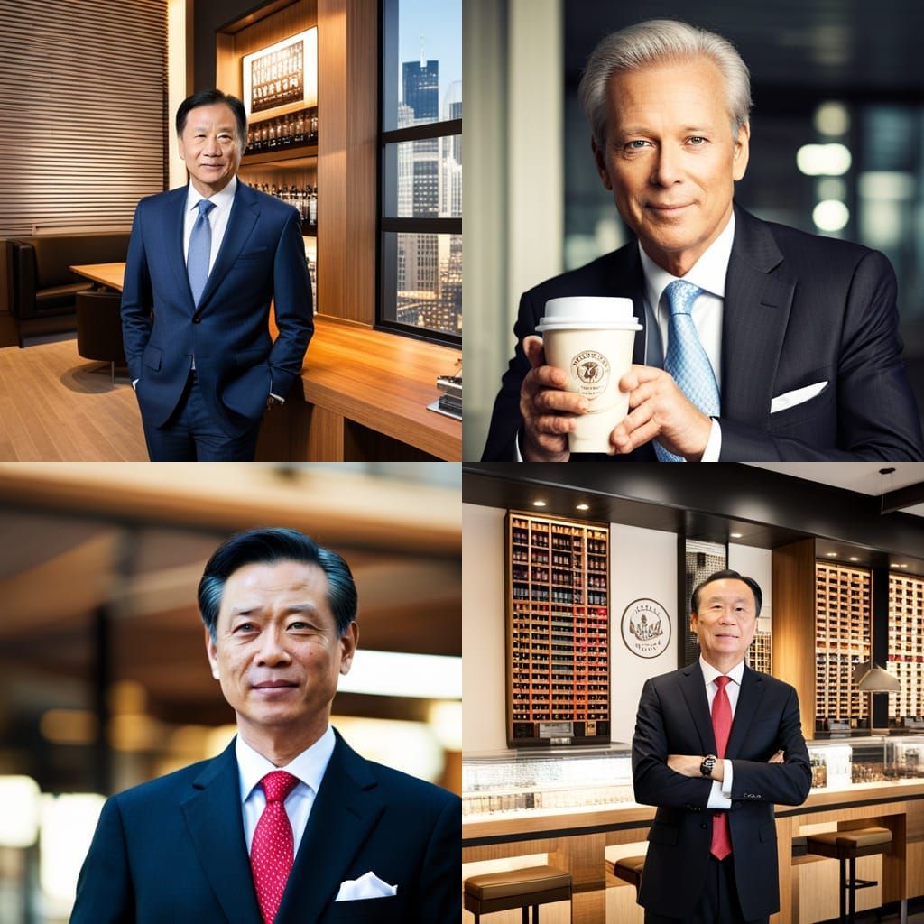Billionaire Coffee chain CEO