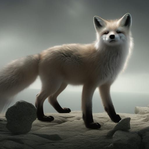 Artic fox cute
Deformed