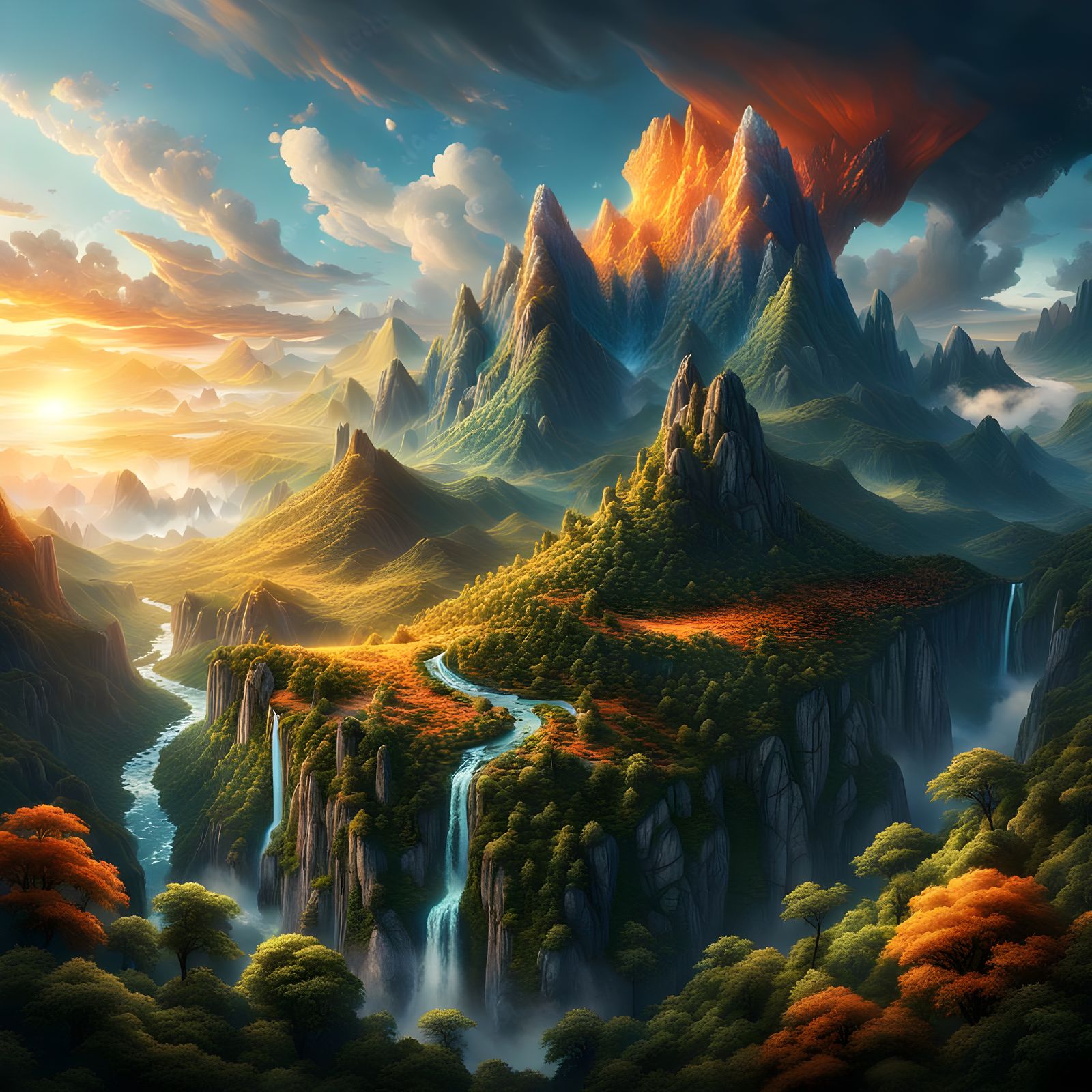 the valley