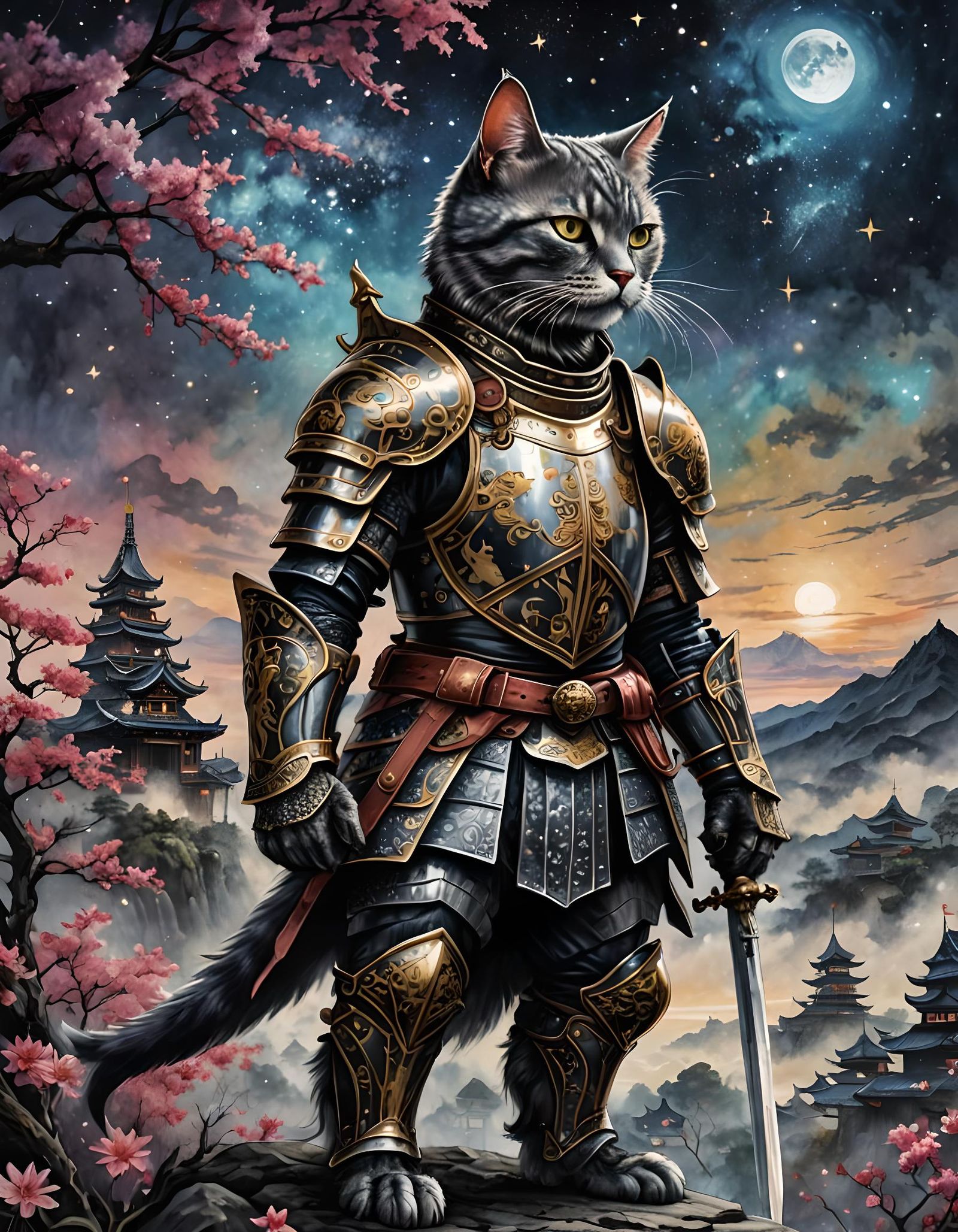 Sir Katsalot  by @nana