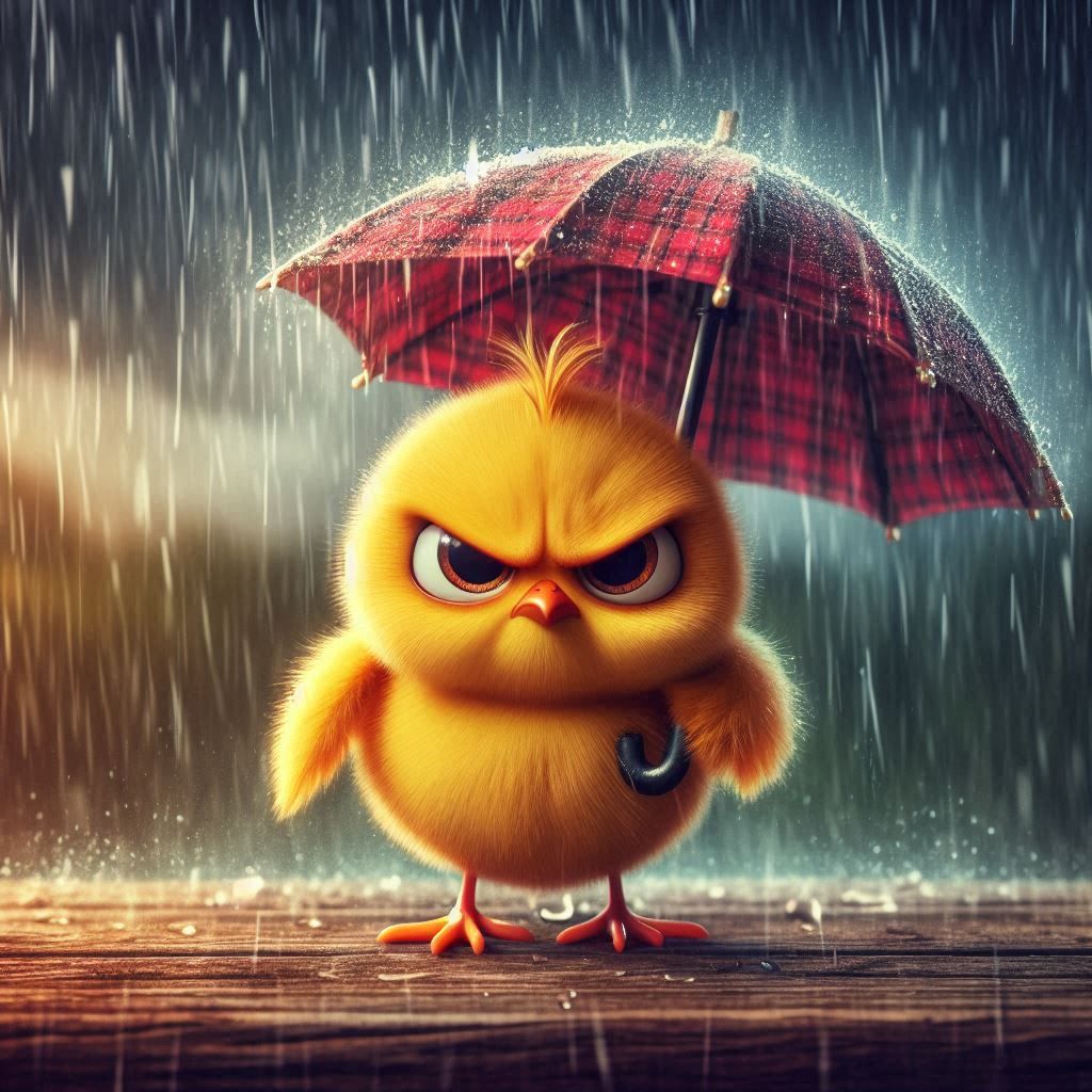 Grumpy Chick