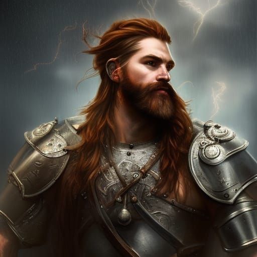 Dark Viking Warrior