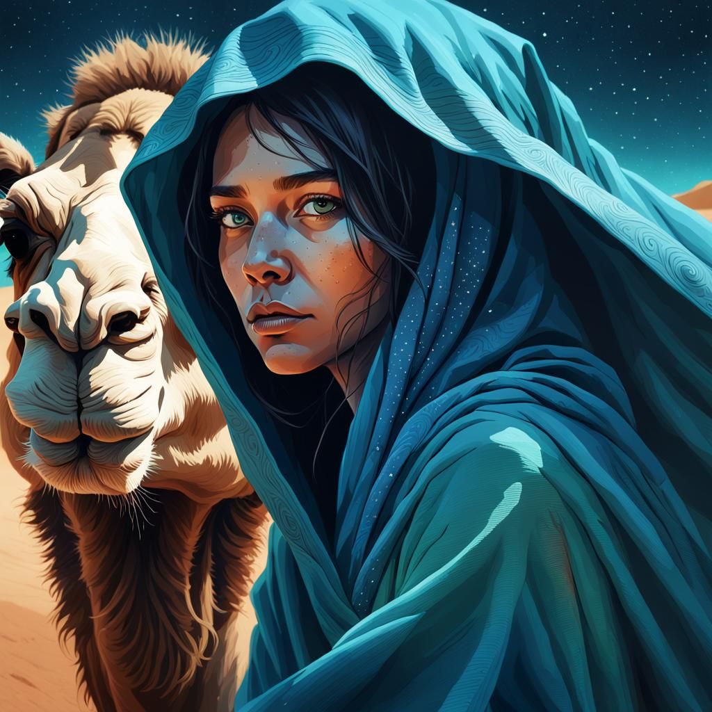 Carmella and her camel