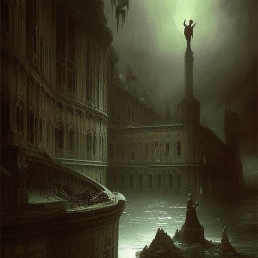 castle drowned
