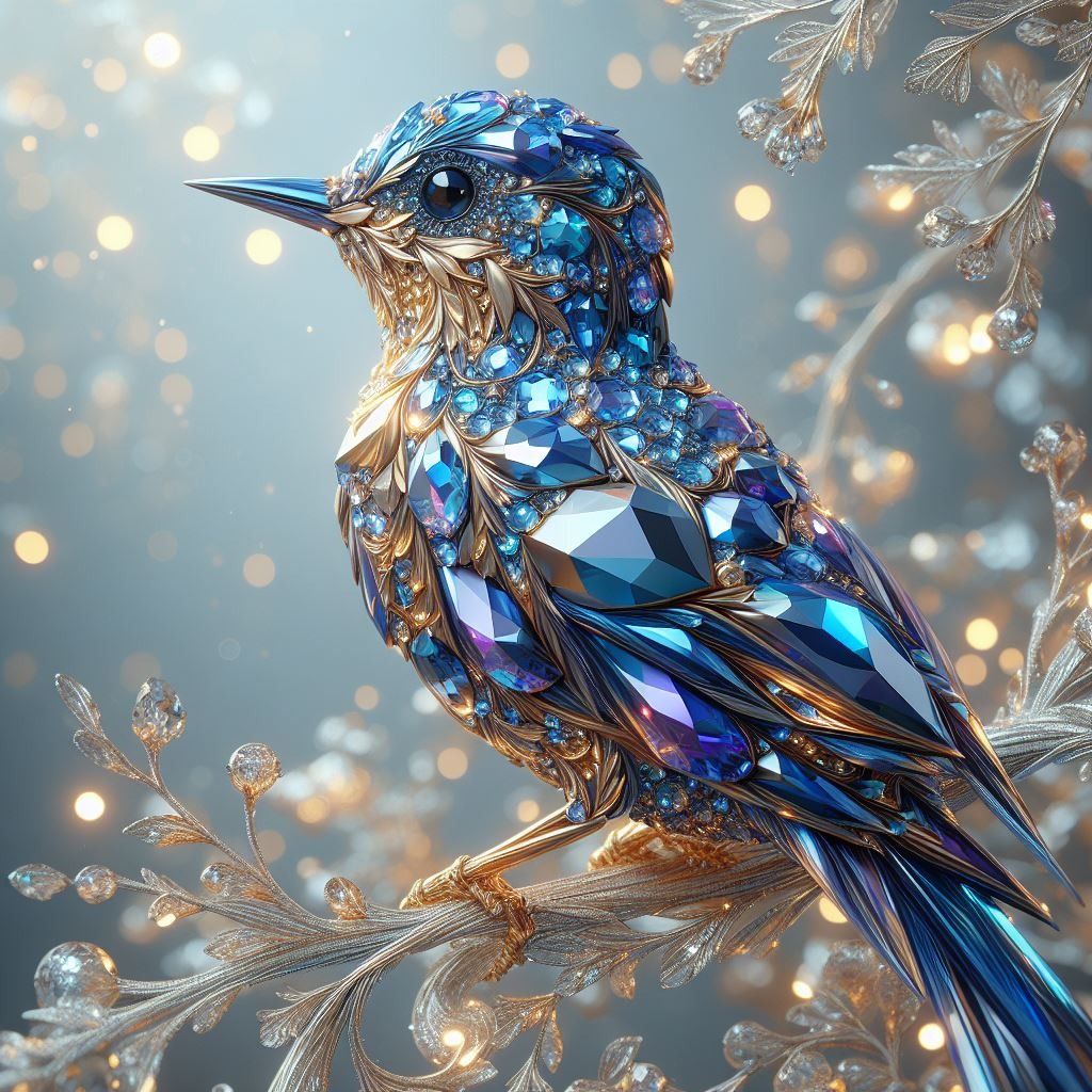 Crystalline Elegance: The Jewel of Dawn