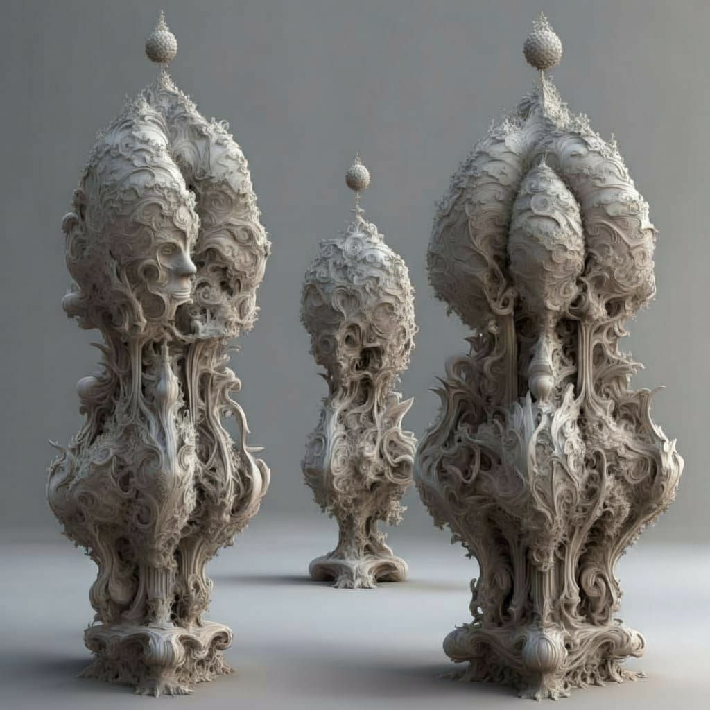 3d fractals from 2022