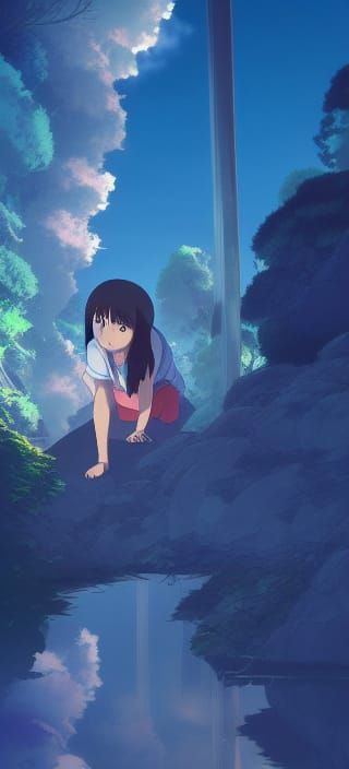 Studio Ghibli, Anime Key Visual, by Makoto Shinkai, Deep Color, Intricate,  8k resolution concept art, Natural Lighting, Beautiful Compositi... - AI  Generated Artwork - NightCafe Creator