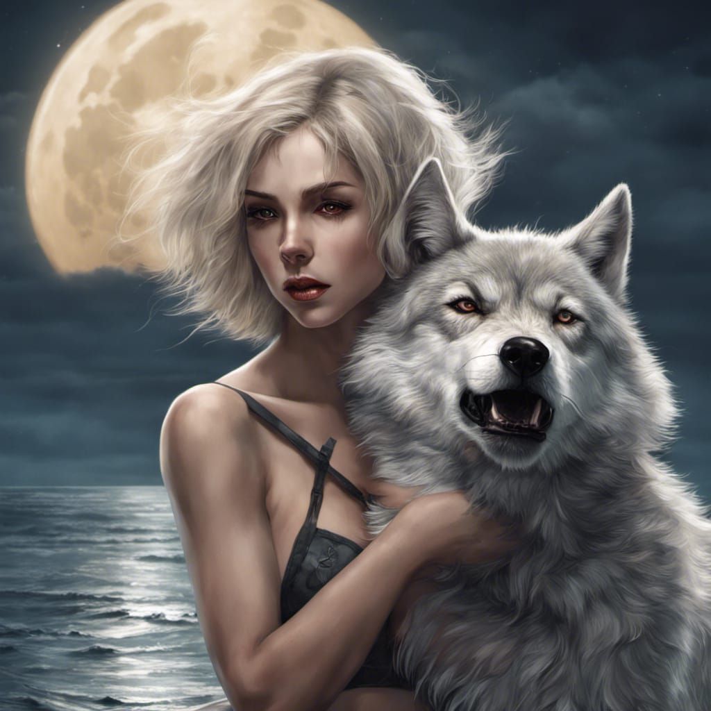 Alpha with his shewolf