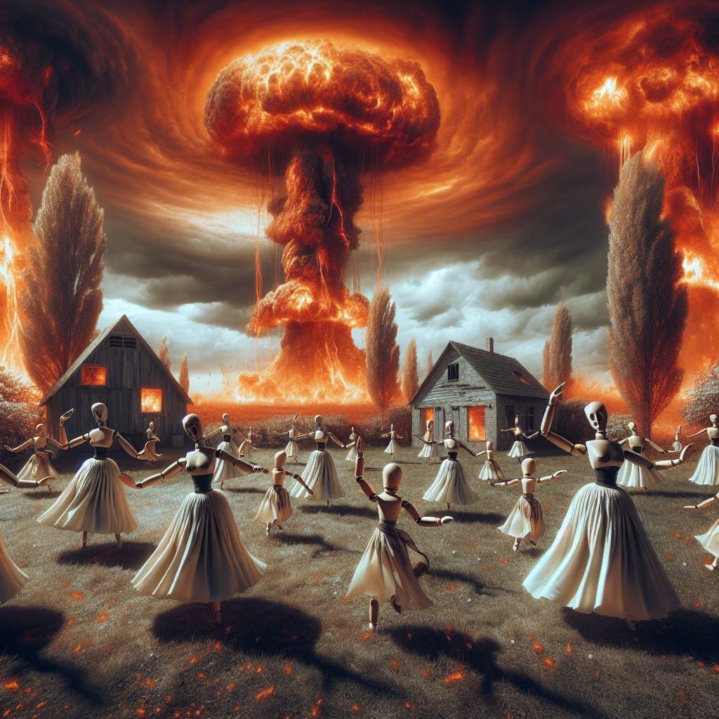 We Dance like Marionettes, Swaying to the Symphony of Destruction  by @Skye Bloodcrow