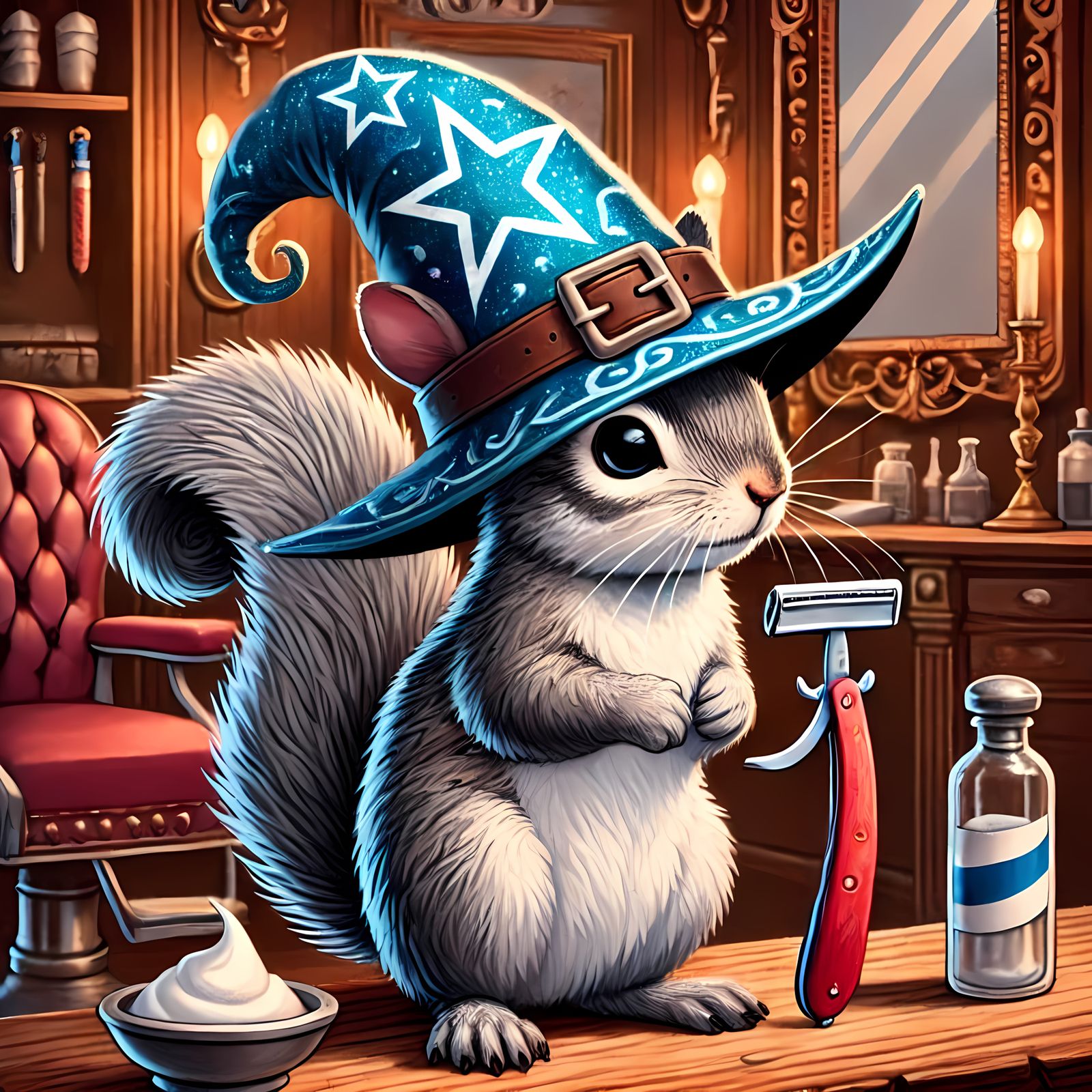 Shave & A Haircut (Plus A Squirrel)