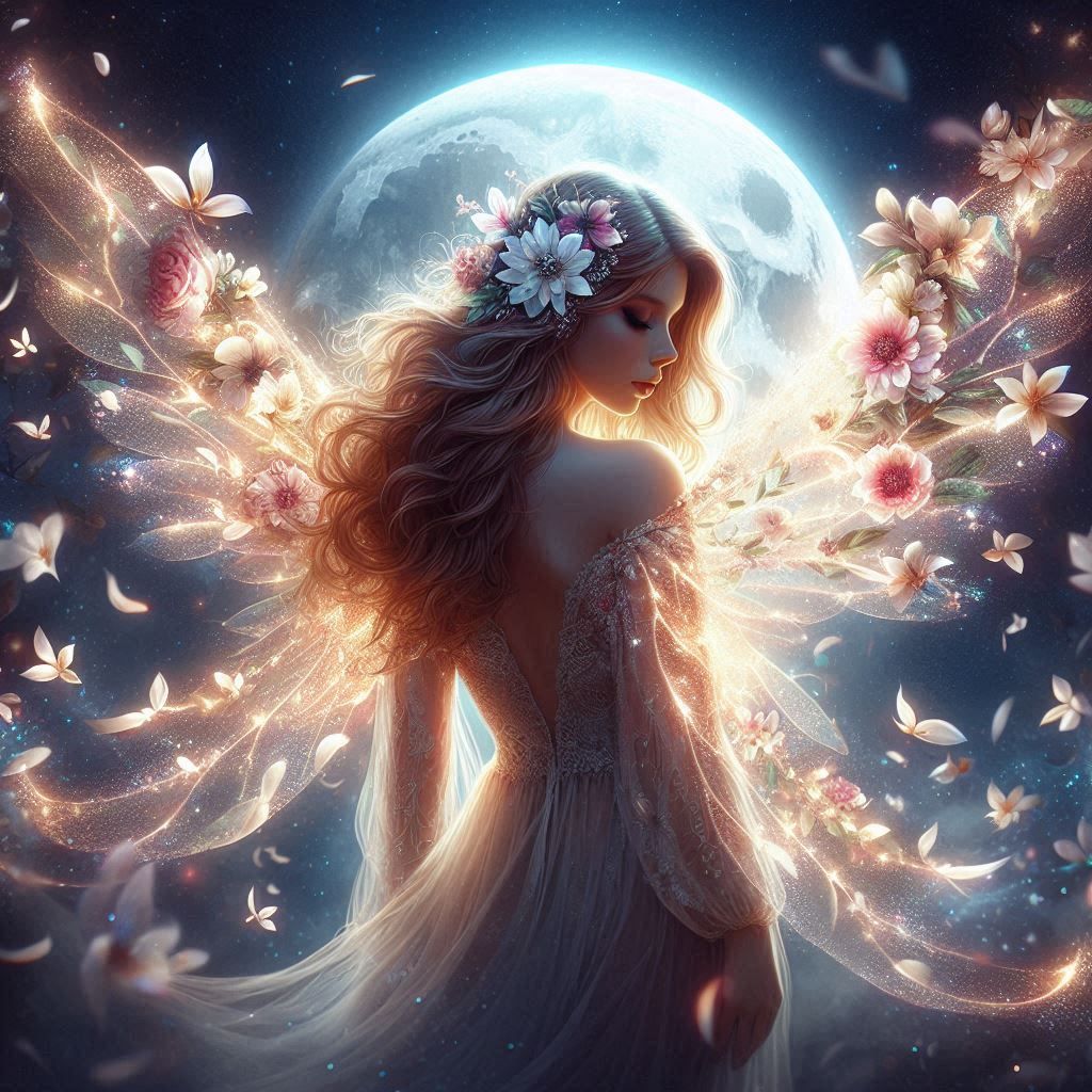 Real woman,  almost fairy