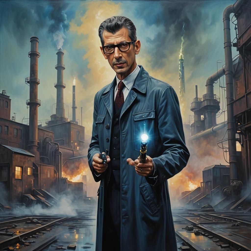 Jeff Goldblum as the Ninth Doctor