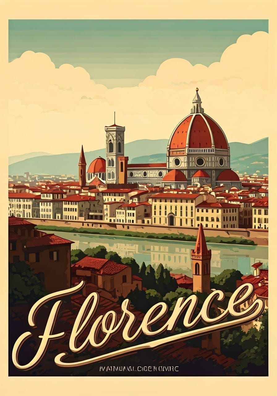 Visit Florence  by @Fuchsia23