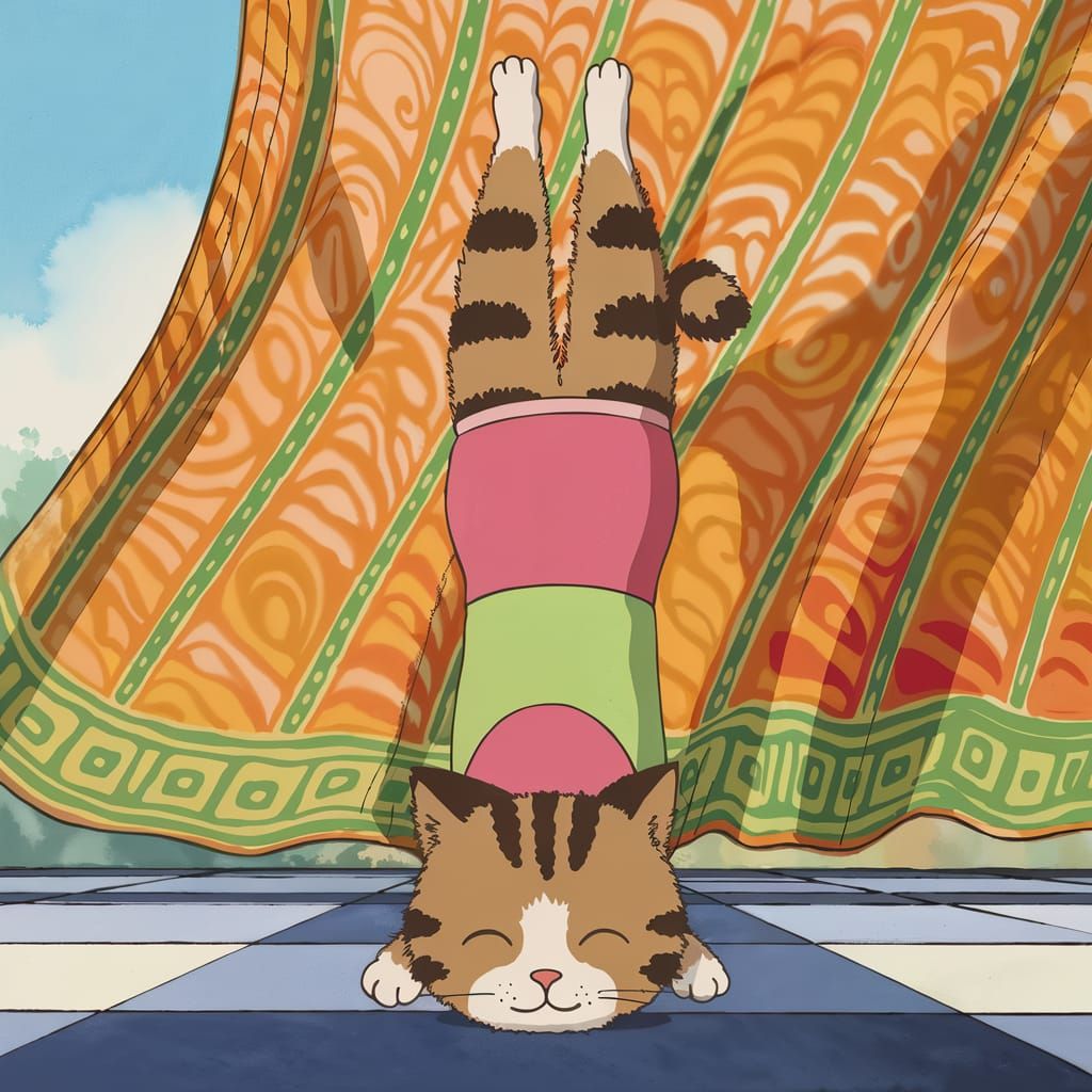 Cat Yoga Style