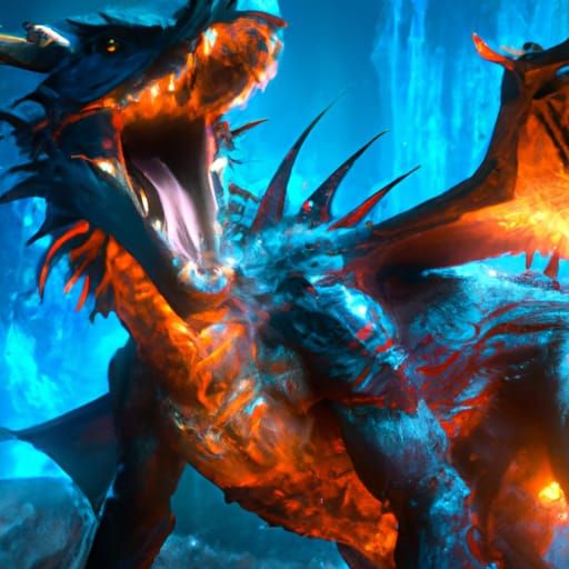 dragon raging
