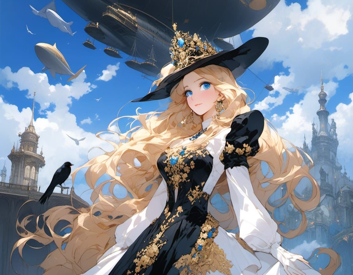 <lora:Endless Melody:1.0> Beautiful blonde, blue-eyes Prince...