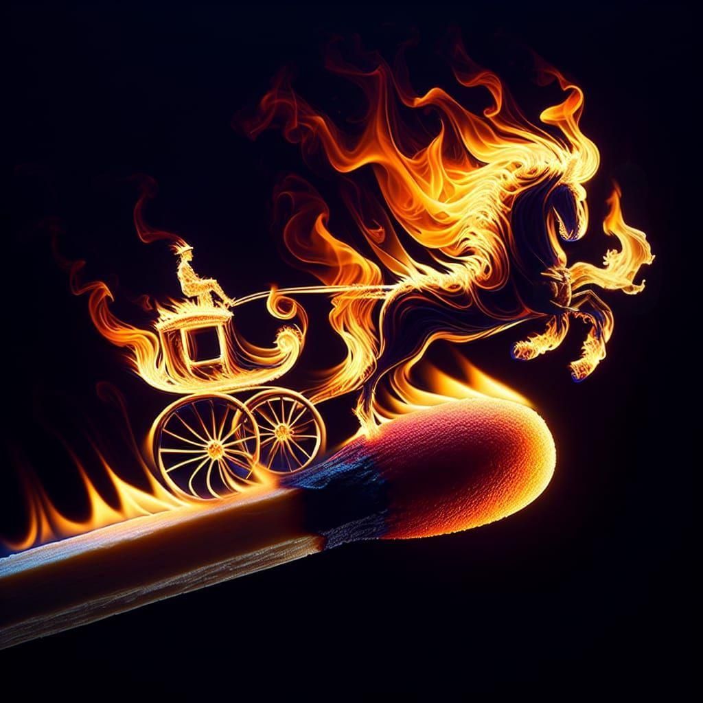 Horse-Drawn Carriage  by @Shywolf