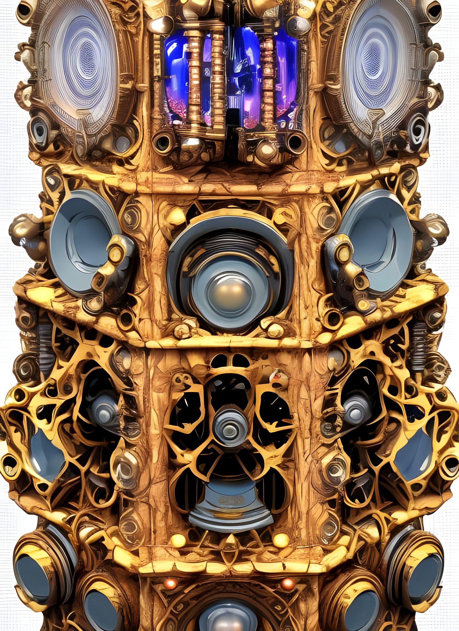 Ornate Renaissance Freq Machine / Stereopunk Device 16nov22