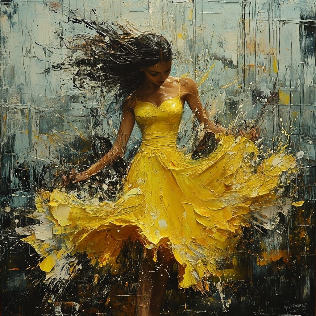 Woman in Yellow