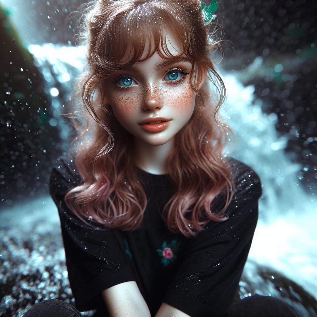 Beautiful freckled friend 