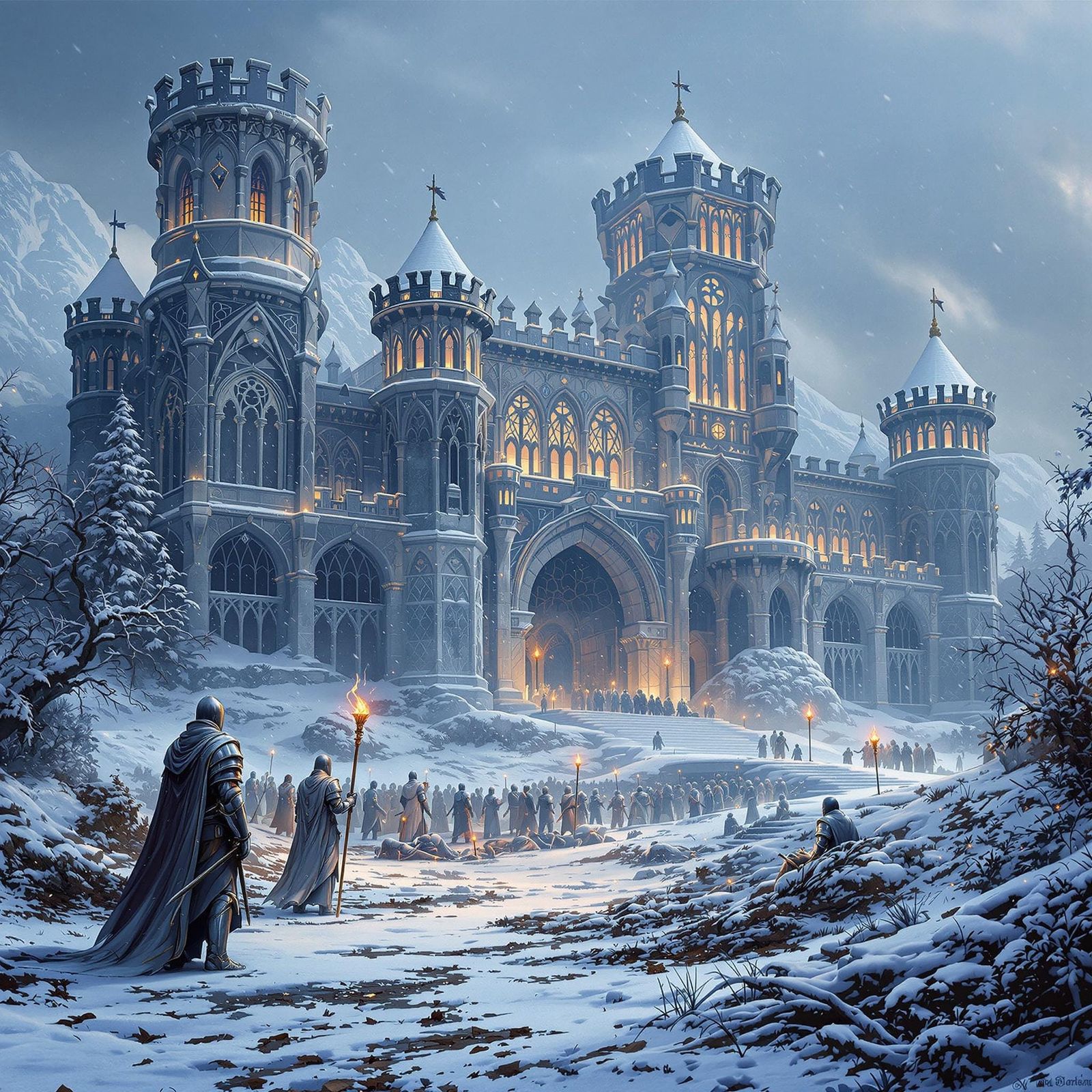 Winter Kingdom   by @Orphelia 