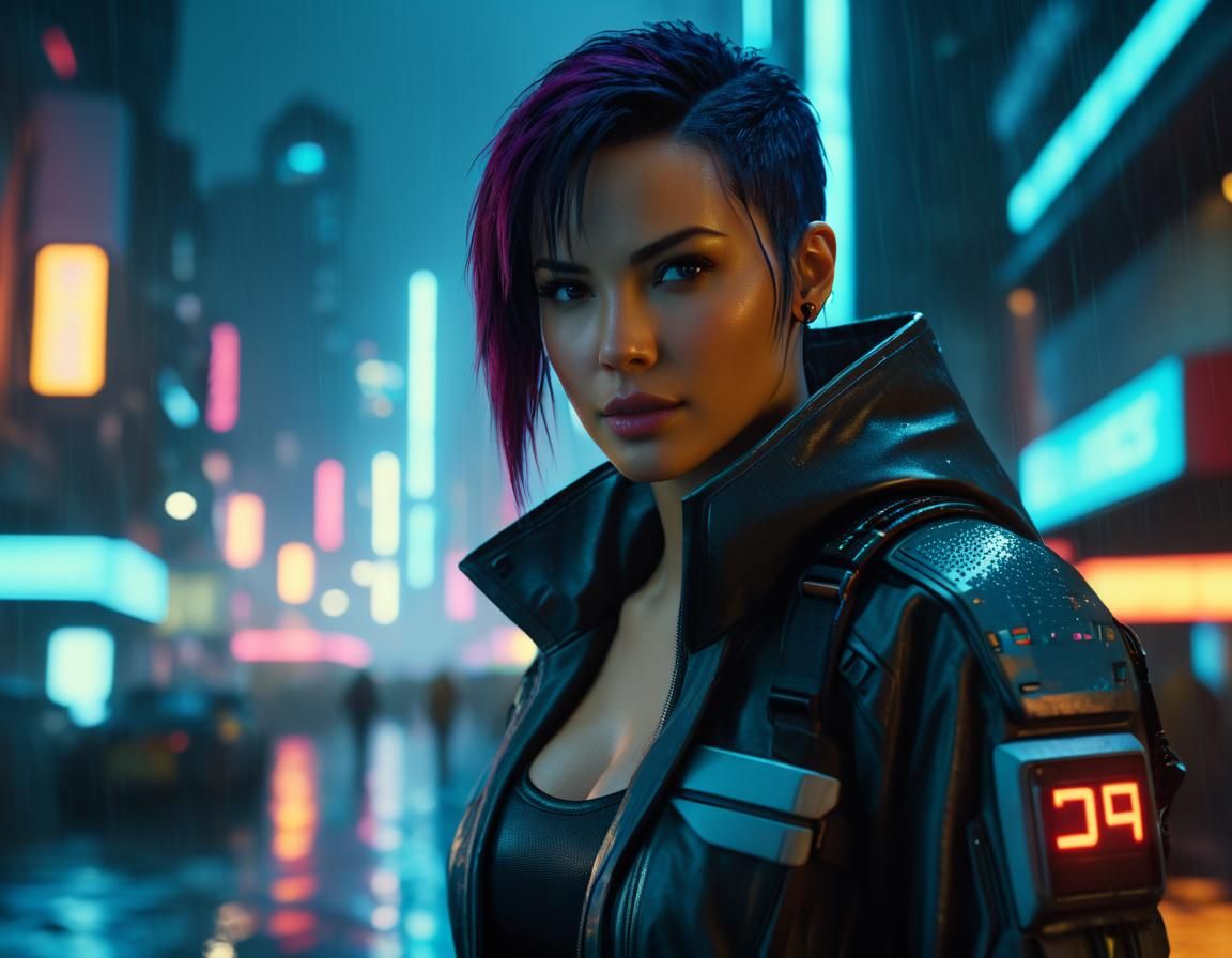 Rainy Cyberpunk