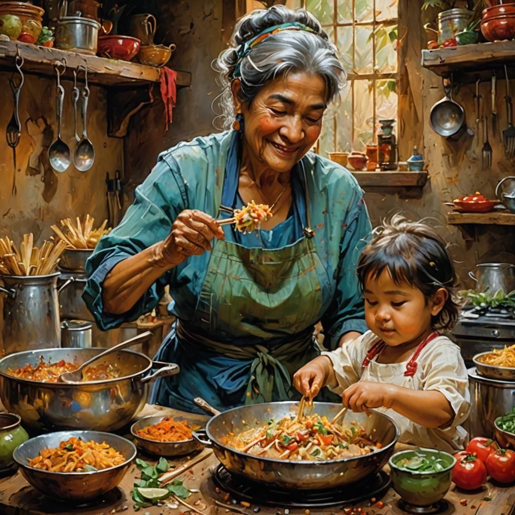 Making dinner at Abuela's  by @Username_Already_Taken