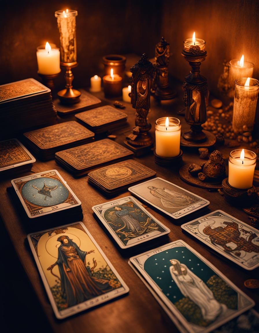 tarot  by @quinine