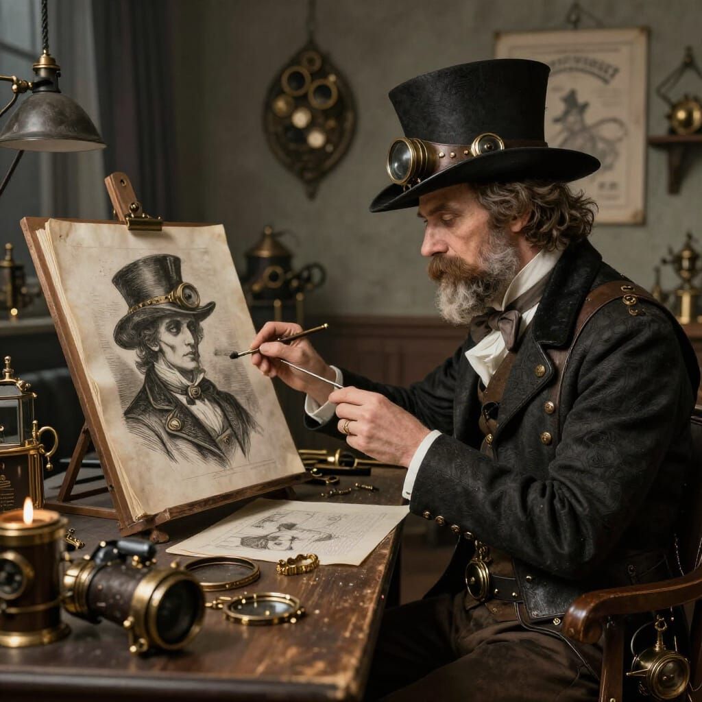 photograph and illustrations art