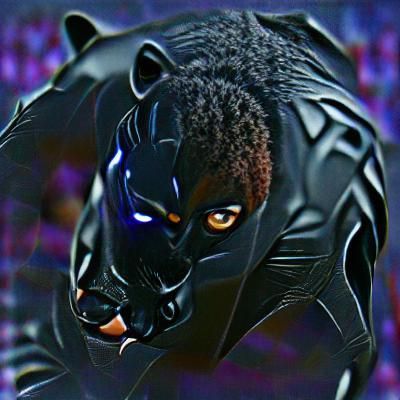 Lion Black Panther : r/midjourney