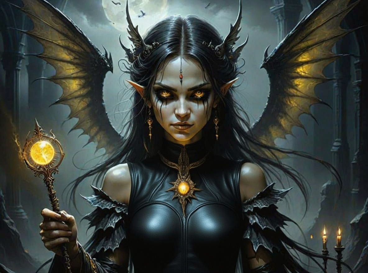 "Hello, prisoner. My Queen gave me permission to test some new curses on you. Feel free to beg for mercy if it makes you feel better."