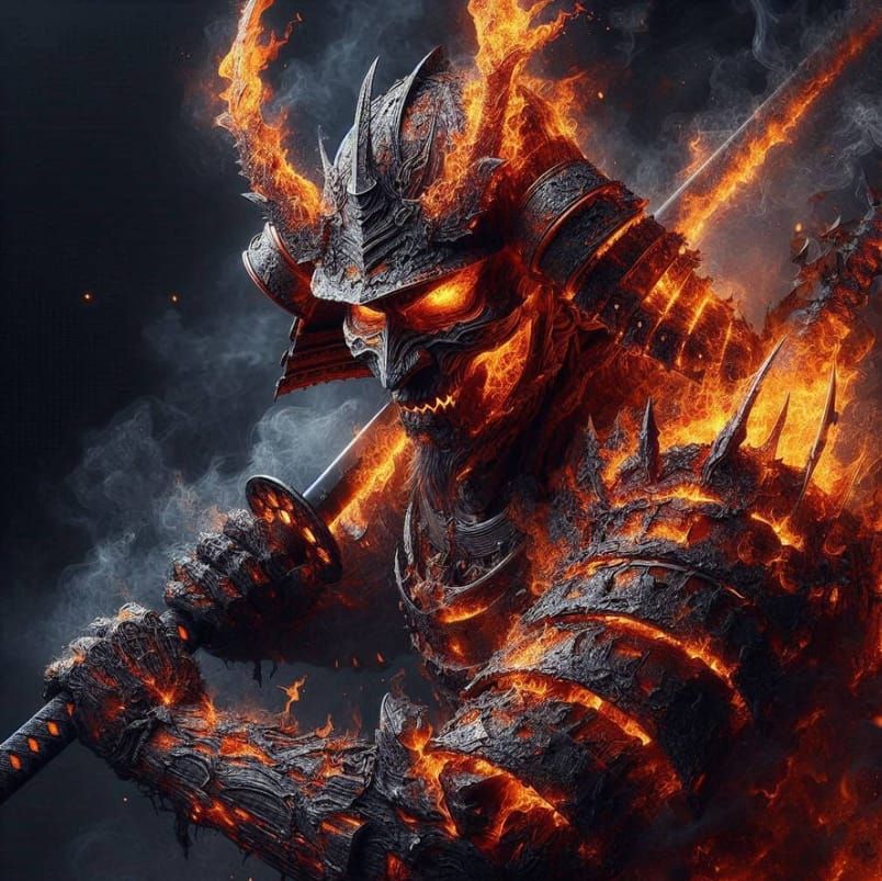 Shuten-Doji - Oni Demon Samurai