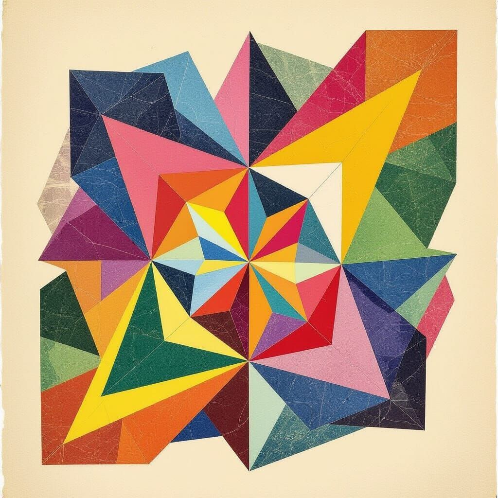 Prism Ensemble: Art, Science, and Nature Collage