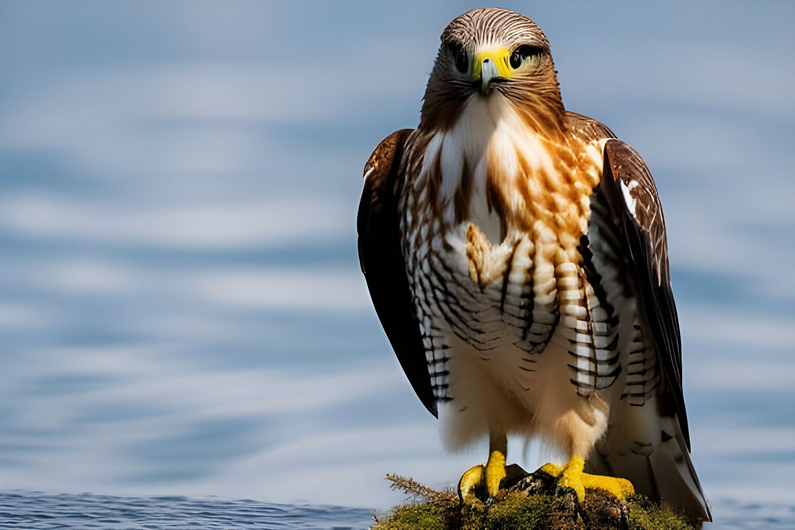 Hawk  by @Teringette