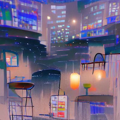 The Corner Cafe in Rainy Town