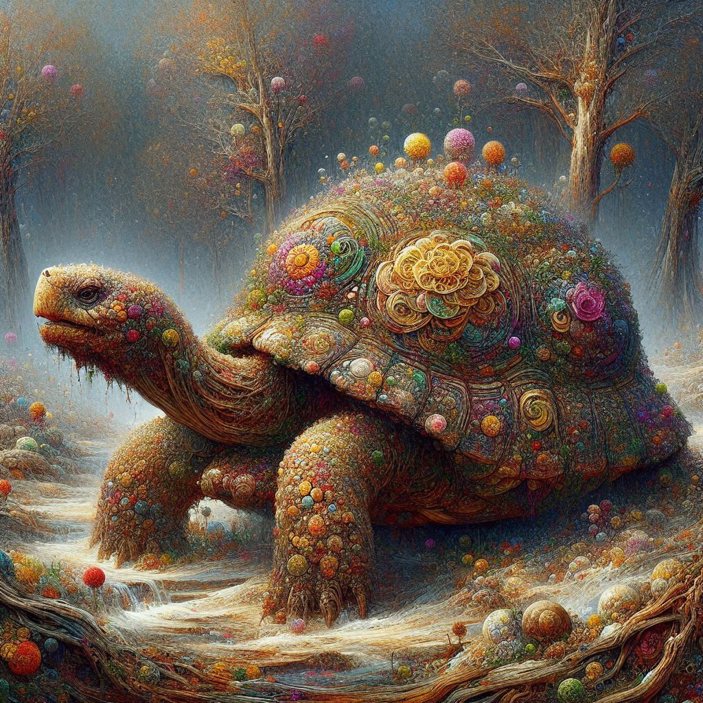 Old wise turtle