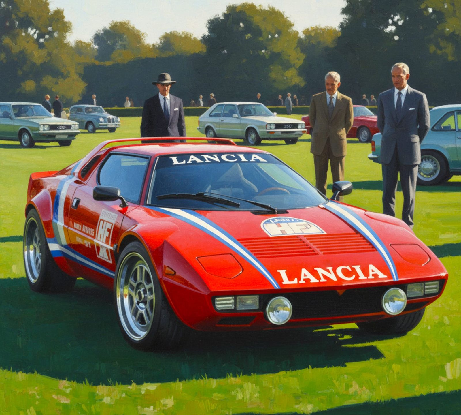Lancia Stratos HF at Concours