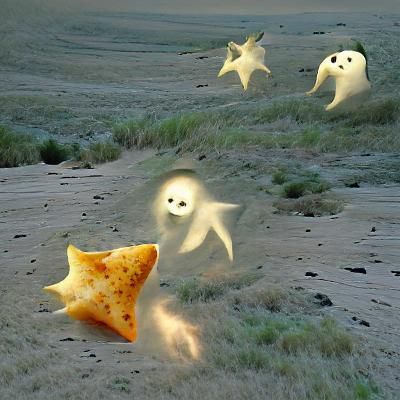 If you see ghosts which eat stars, run towards the sun