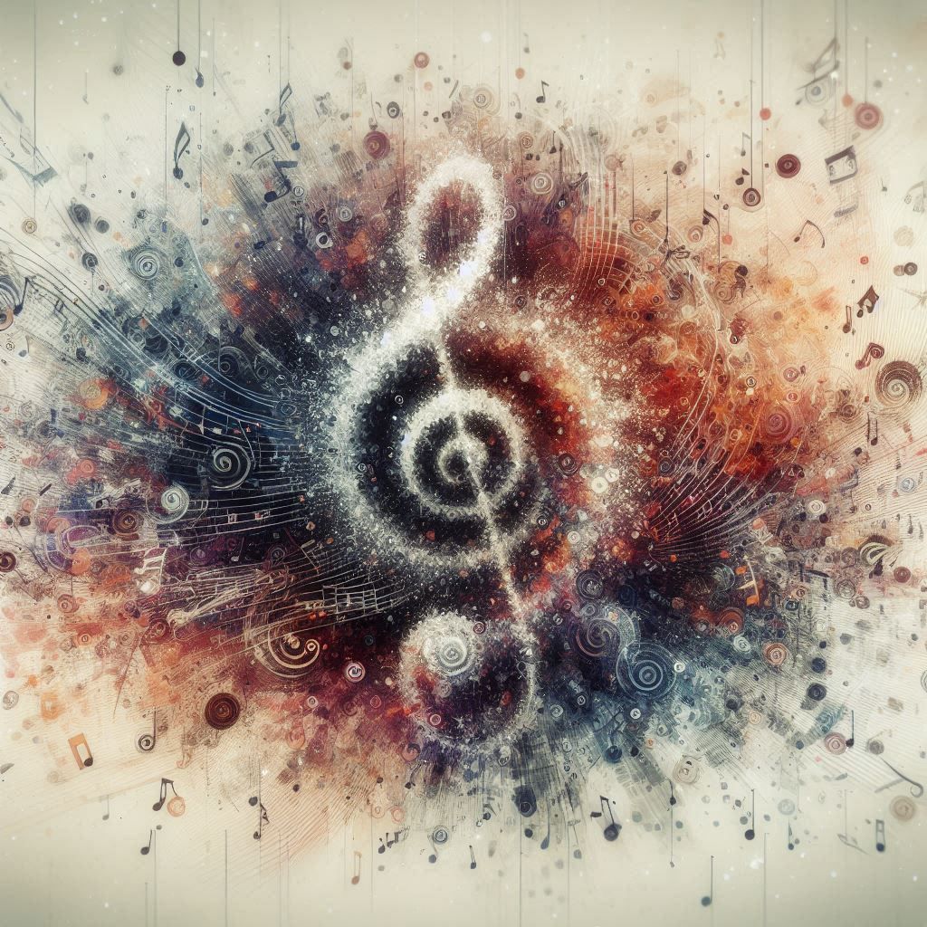 double exposure beautiful fantasy DALL-E 3 portrait landscape..