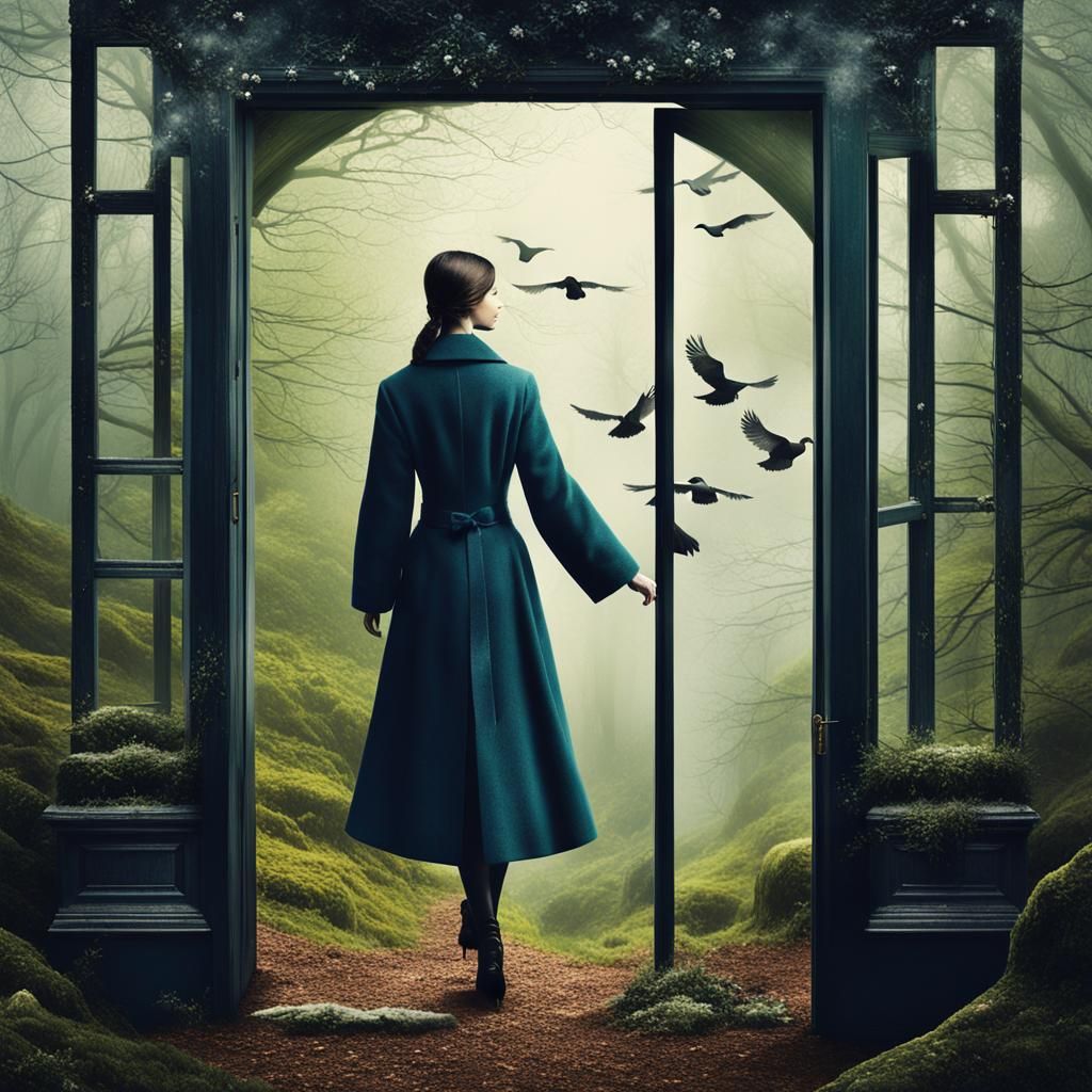 The door…