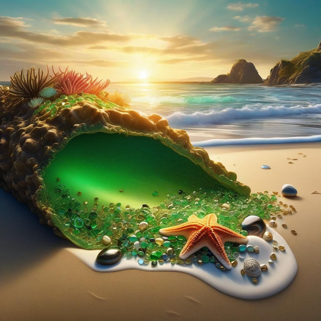 Treasures washed ashore