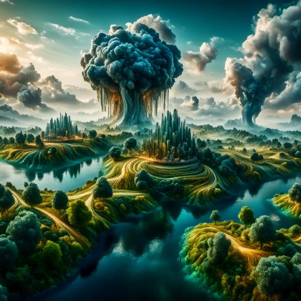  <lora:Halluciscape:1.0>