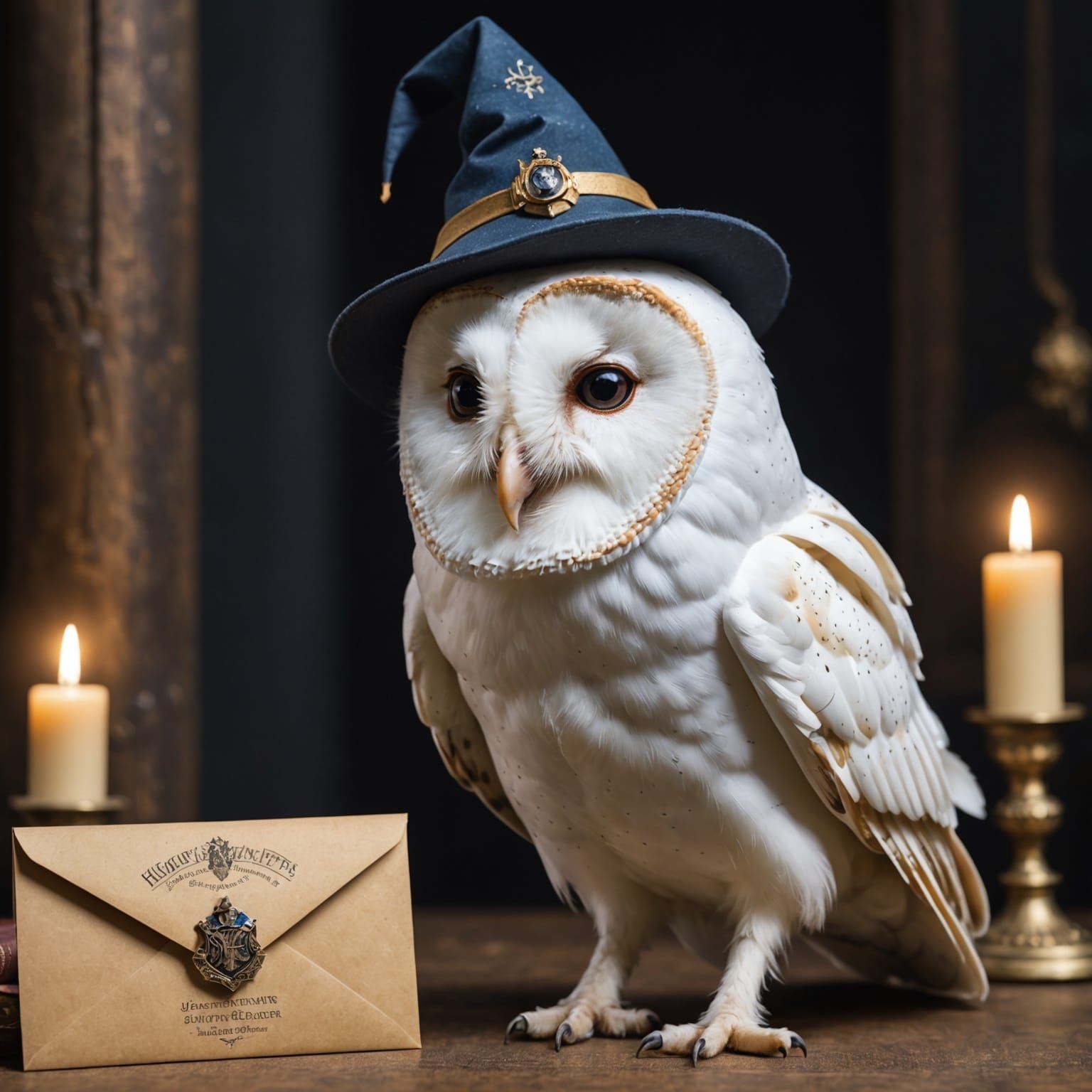 a wizards invitation to a school of witchcraft and wizardry  by @Sylver Wolf