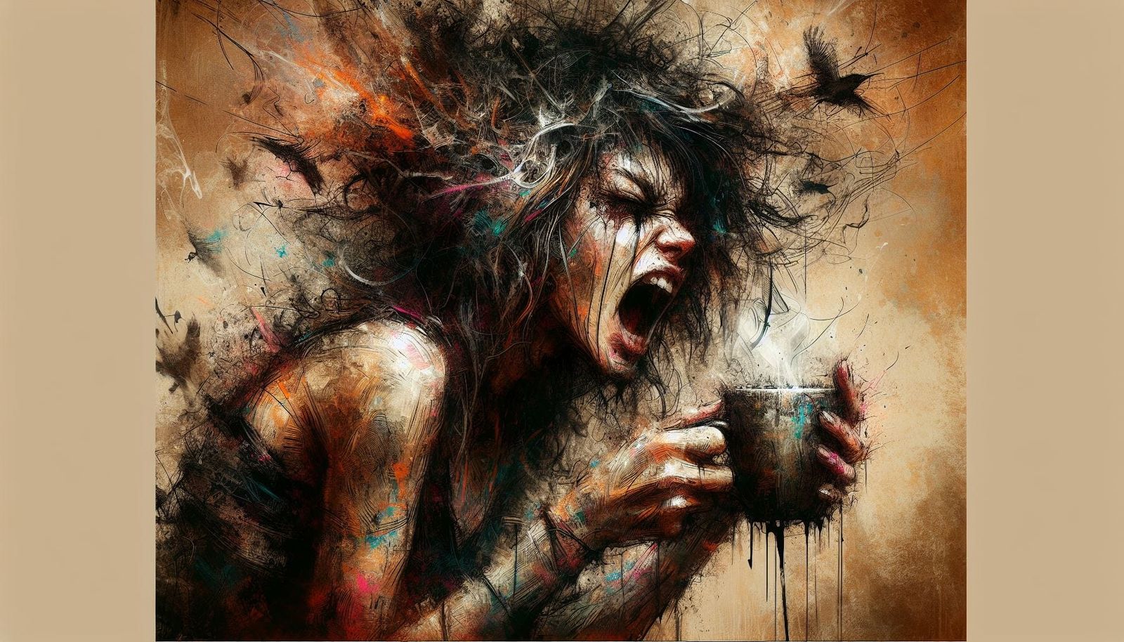 A bit ragged before the first cup  by @Gumnut