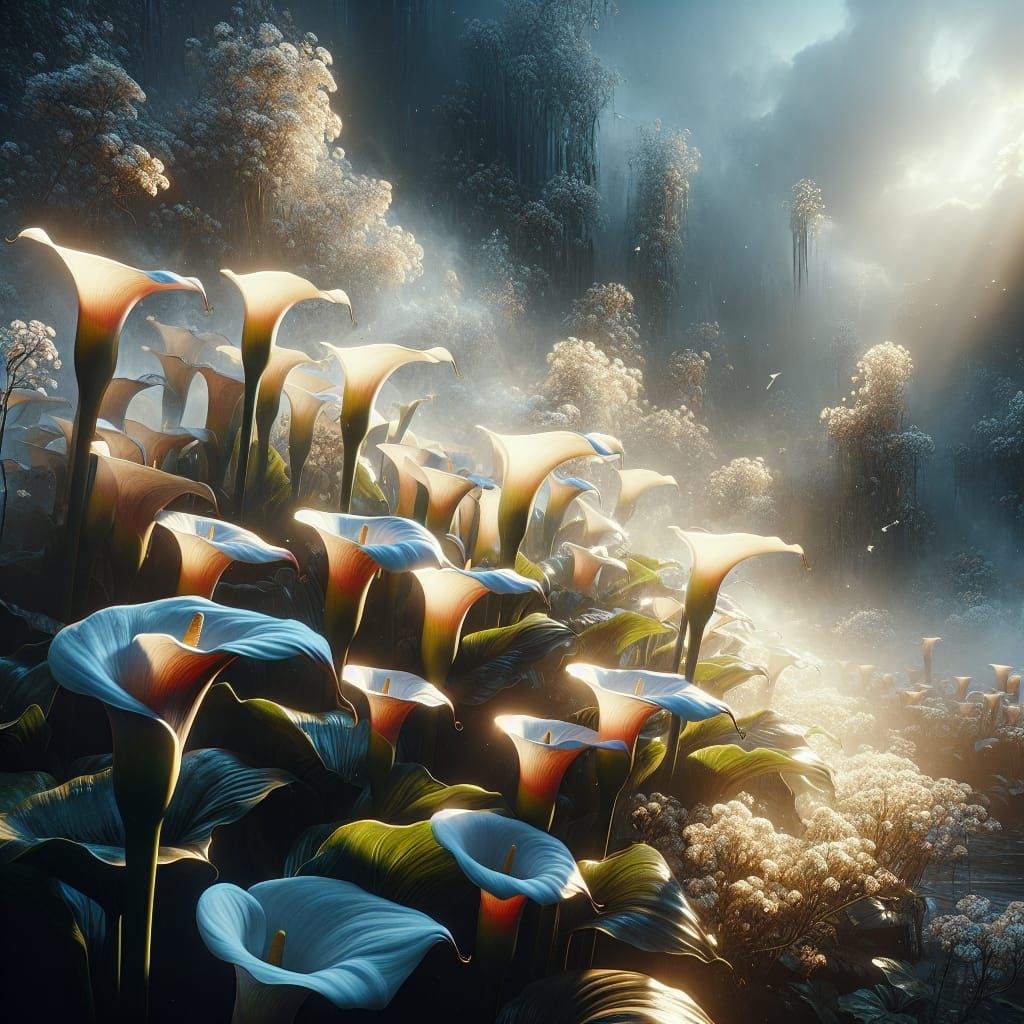 calla lilies   by @Tanya Bleck