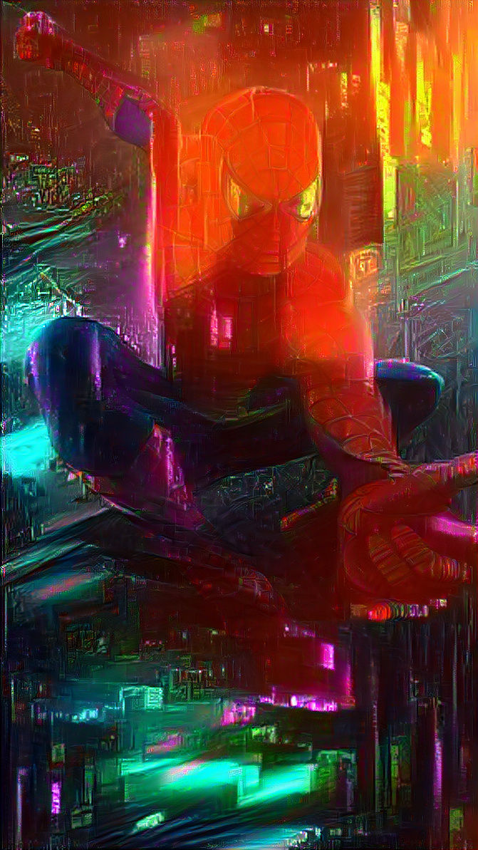 Cyberpunk Spider