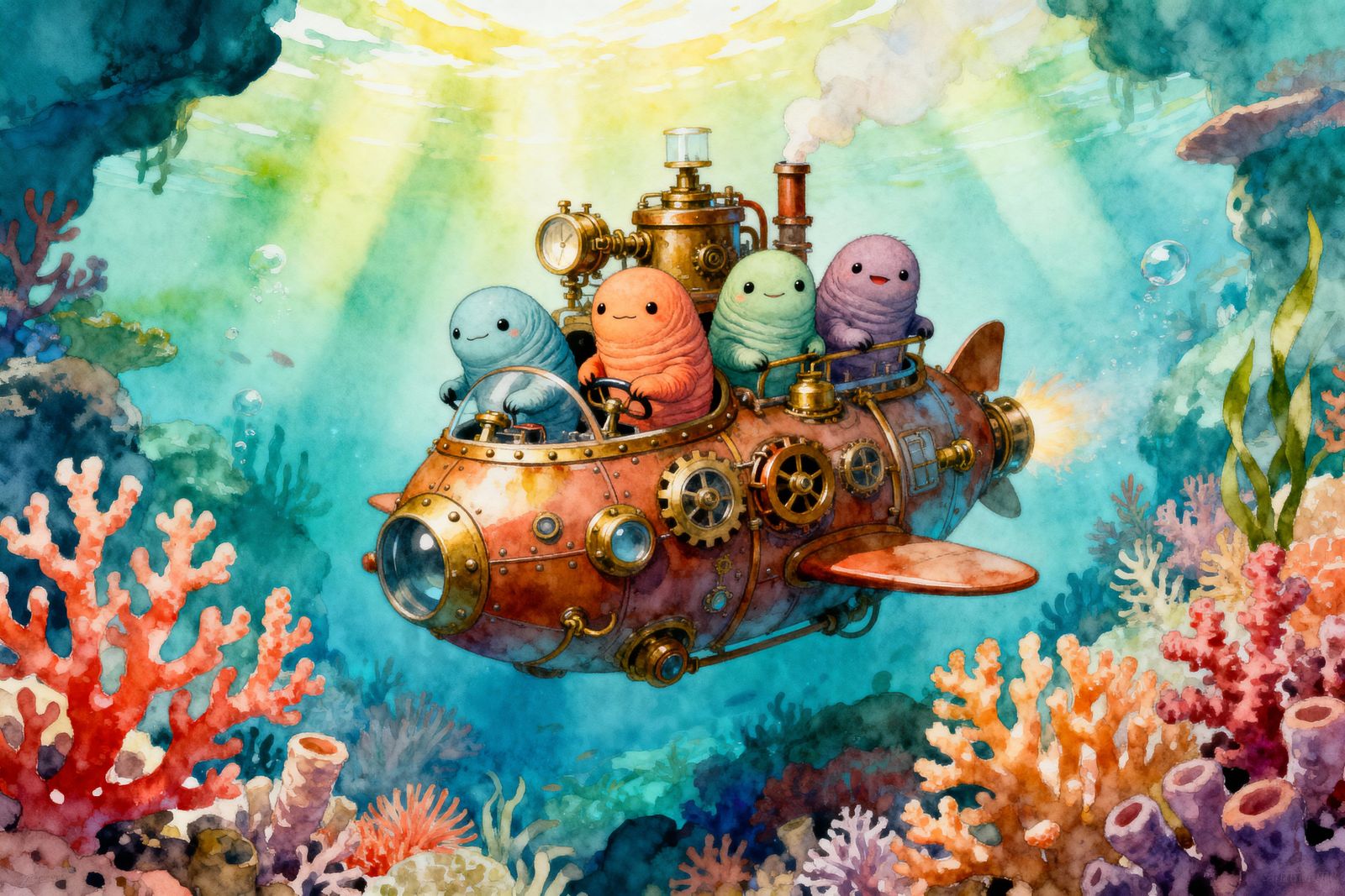 Tardigrade Holiday Tour  by @Karen Ridley